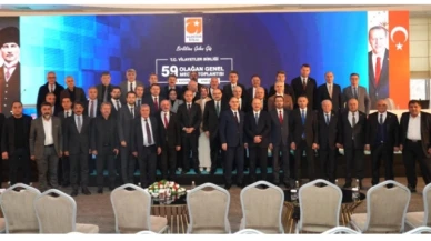 Bakan Vilayetler Birliği 59. Olağan Genel Meclis Toplantısı'na katıldı