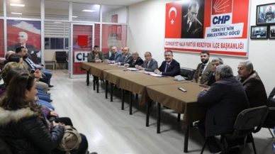 CHP İlçe Teşkilatı’ndan Grup Toplantısı