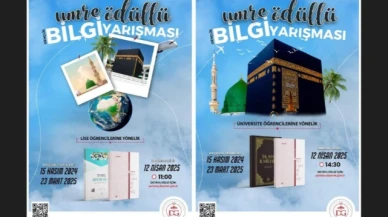 Diyanet'ten Umre Ödüllü Bilgi Yarışması