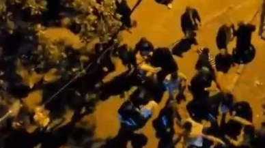 Düğünde iki aile arasında kavga çıktı, sokak savaş alnına döndü