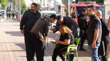 Gaz sıkışması bomba gibi patladı, 2 belediye çalışanı yaralandı