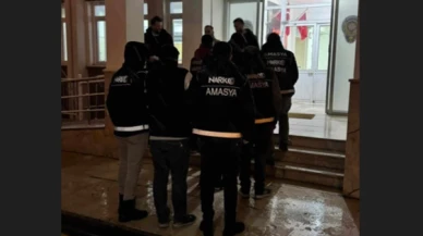 Gümüşhacıköy'de uyuşturucu operasyonu: 3 şahıs tutuklandı