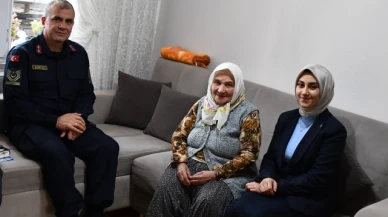 Güneş'ten Gümüşhacıköy'de hane ziyareti
