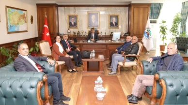 Karakütük ve yönetiminden Uzun'a ziyaret