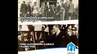 Kargı: Çağdaş Türkiye Cumhuriyeti'ni bizlere armağan etti