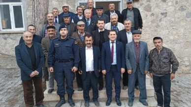 Kartal köy ziyaretlerinde talepleri dinliyor