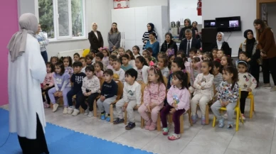 Katipoğlu minik öğrencilerle bir araya geldi
