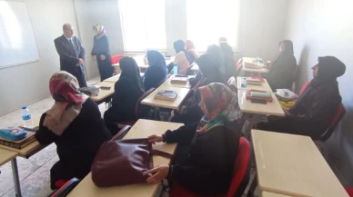 Kaya, Şehzade Elif 4-6 Yaş Kur'an Kursu'nu Ziyaret Etti