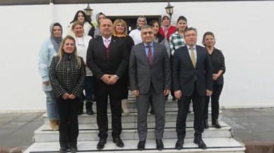 Kaymakam Karaaslan'dan iade-i ziyaret