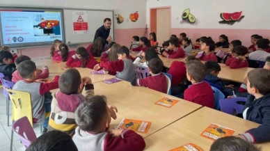 Merzifon polisinden öğrencilere siber güvenlik semineri