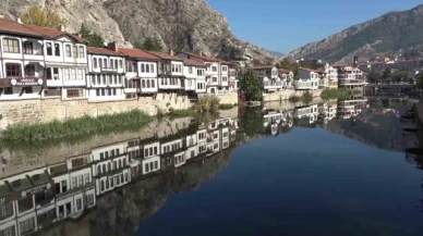 Tablo gibi şehir Amasya