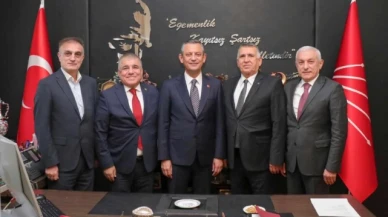 Topal’dan Özel’e Teşekkür Ziyareti