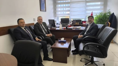 Turabi'den Hac ve Umre Daire Başkanı Özel'e ziyaret