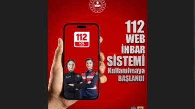 112 Web İhbar Sistemi ile Yeni Dönem Başlıyor!