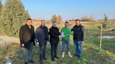 2 Köyde Daha Fidanlar Toprakla Buluştu
