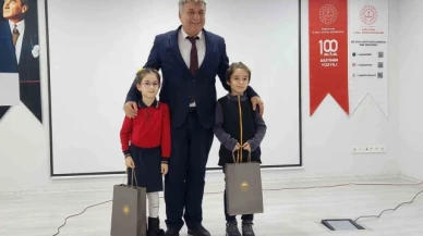 Adalet Bakanı Yılmaz Tunç'un hediyeleri öğrencilere ulaştırıldı