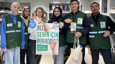 Amasya'da Yeşilay Elçilerinden Esnaf Ziyareti