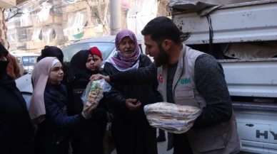 Amasya İHH'dan Halep'e Ekmek Yardımı