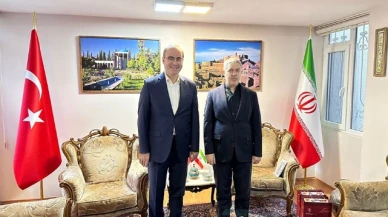 Müdür Eken'den Kültür Ateşesi Nizami'ye Ziyaret