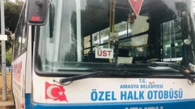 Amasya'da yolcusunu son durağa götürmeden indiren halk otobüsü şoförüne 2 bin TL ceza