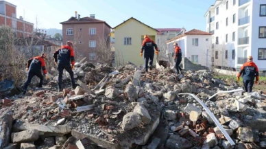 Amasya'daki deprem tatbikatı gerçeği aratmadı