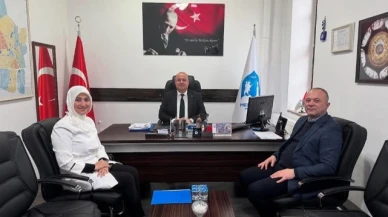 Atak, SGK İl Müdürü Şenel'i misafir etti