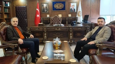 Ayvaz'dan Bayram'a hayırlı olsun ziyareti