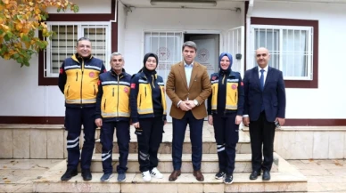Bakan'dan Acil Sağlık Hizmetleri İstasyonu'na ziyaret