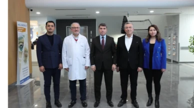 Bakan'dan Amasya Özel KOLMED Hastanesi'ne ziyaret