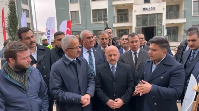 Bakan Uraloğlu İndere'de kalıcı deprem konutlarını inceledi