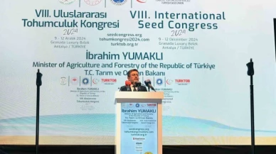 Bakan Yumaklı: "İsrail'den bir adet bile tohum almıyoruz"
