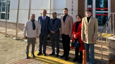 Başkan Keleş ve yönetimi ziyaretlerini sürdürüyor