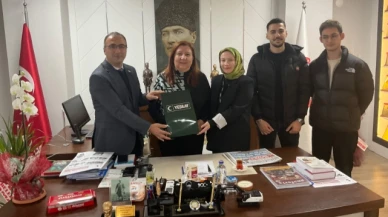 Başkan Özyol, nezaket ziyaretlerini kabul etti