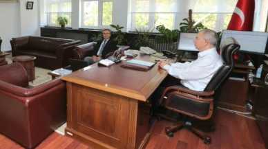 Başkan Şahin’den, Defterdar Vekili Çakır’a Ziyaret