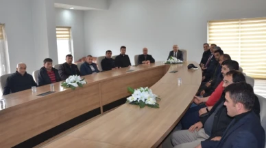 Başkan Şahin'den Kiraz için veda yemeği