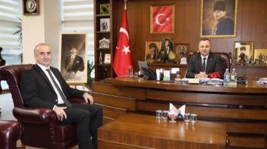 BİK Şube Müdürü Engin'den Sevindi'ye ziyaret