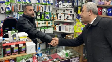 CHP Heyetinden Esnaf Ziyareti