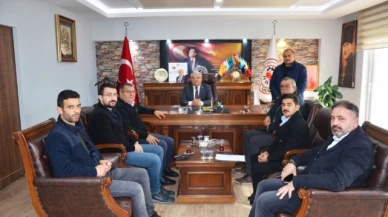 DSYB'den Başkan Kemal Şahin'e Ziyaret