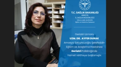 Geriatri Uzmanı Durak hasta kabulüne başladı