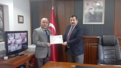 Gümüşhacıköy'de Din Görevlilerine "Başarı Belgesi"