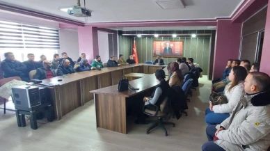 Gümüşhacıköy'de TÜBİTAK Toplantısı Yapıldı