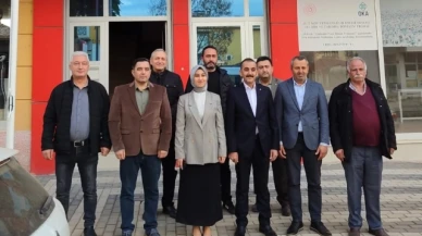 Güneş'ten Gümüşhacıköy TSO'ya iade-i ziyaret