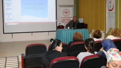 Hastanede bilgilendirme toplantısı yapıldı