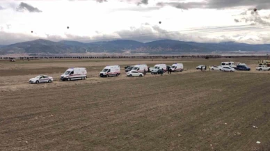Helikopter kazasında şehit olan 6 askerin naaşları morga kaldırıldı