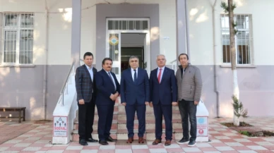 Karaaslan'dan eğitim kurumlarına ziyaret