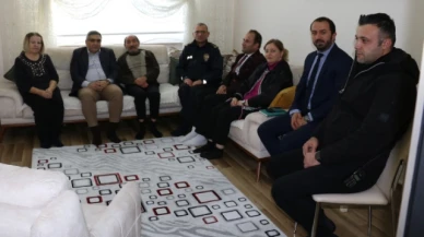Karaaslan'ın şehit ve gazi aileleri ziyaretleri sürüyor