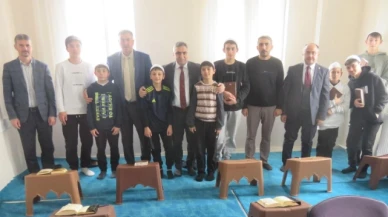 Karaaslan Kur'an Kurslarını Ziyaret Etti