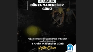 Kargı, Dünya Madenciler Günü'nü kutladı