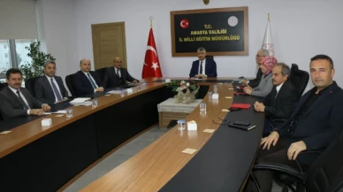 Katipoğlu Başkanlığında Eğitim-Öğretim Değerlendirildi