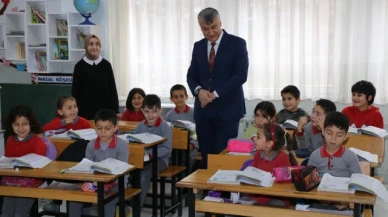 Katipoğlu'ndan, Büyük Kızılca İlk-Ortaokulu'na ziyaret